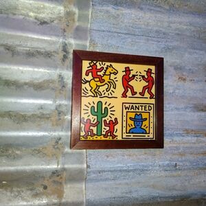 80's Pop Art Wild West Framed Art Print By Neon Nicho